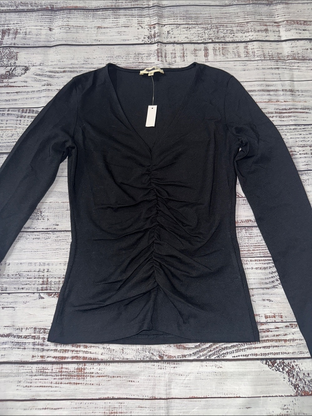 Madewell Slinky V-neck Top Sz. S - Picture 6 of 6